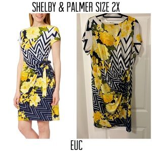 Shelby & Palmer Wrap Dress